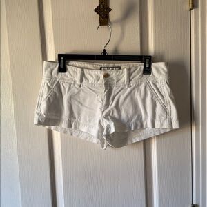 Abercrombie & Fitch White Shorts